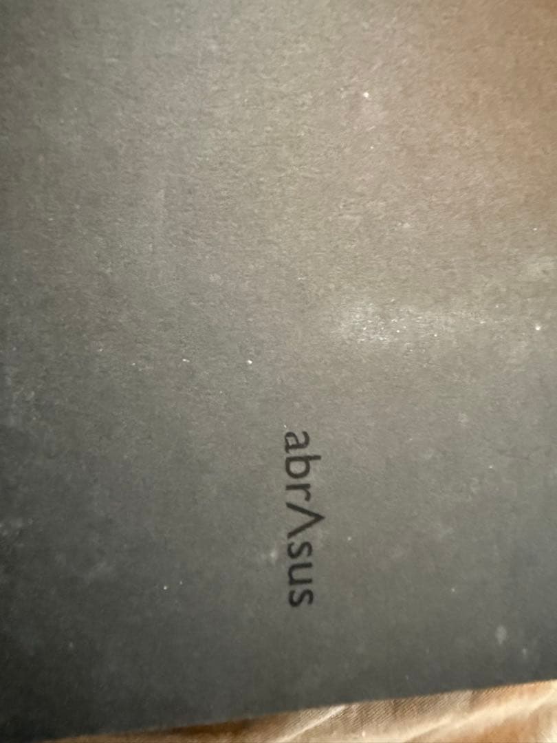 新品未使用　abrAsus アブラサス 長財布　長型　ボックス　ラベル付け