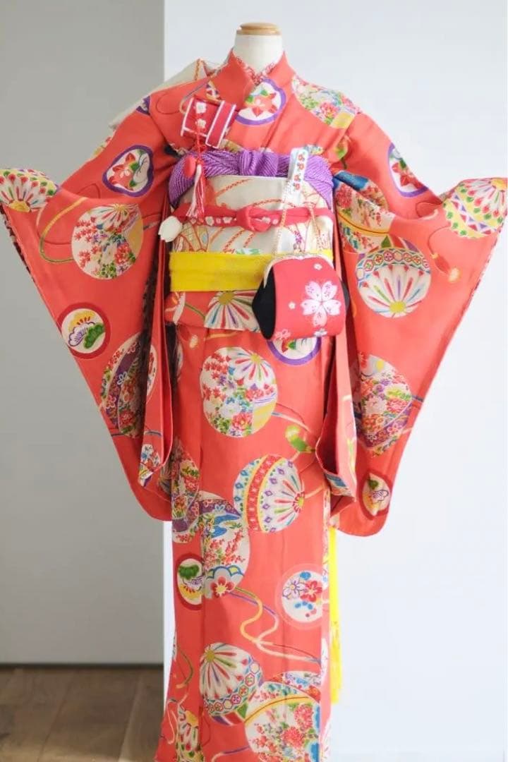 七五三 アンティーク 正絹 フルセット