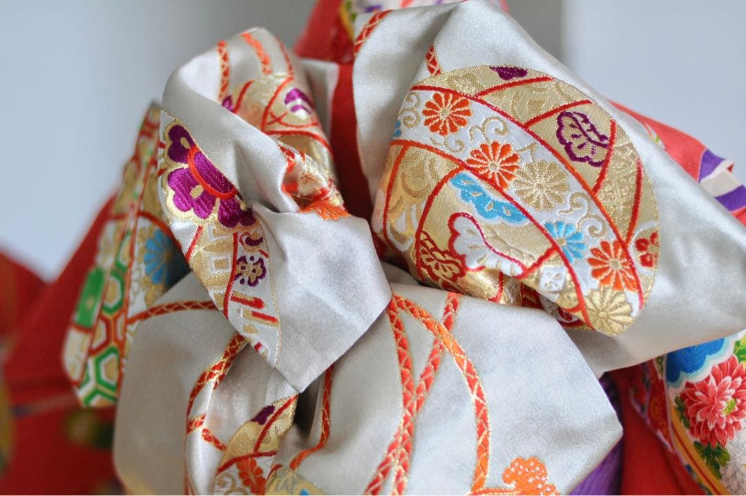 七五三 アンティーク 正絹 フルセット