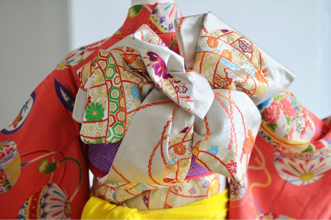 七五三 アンティーク 正絹 フルセット