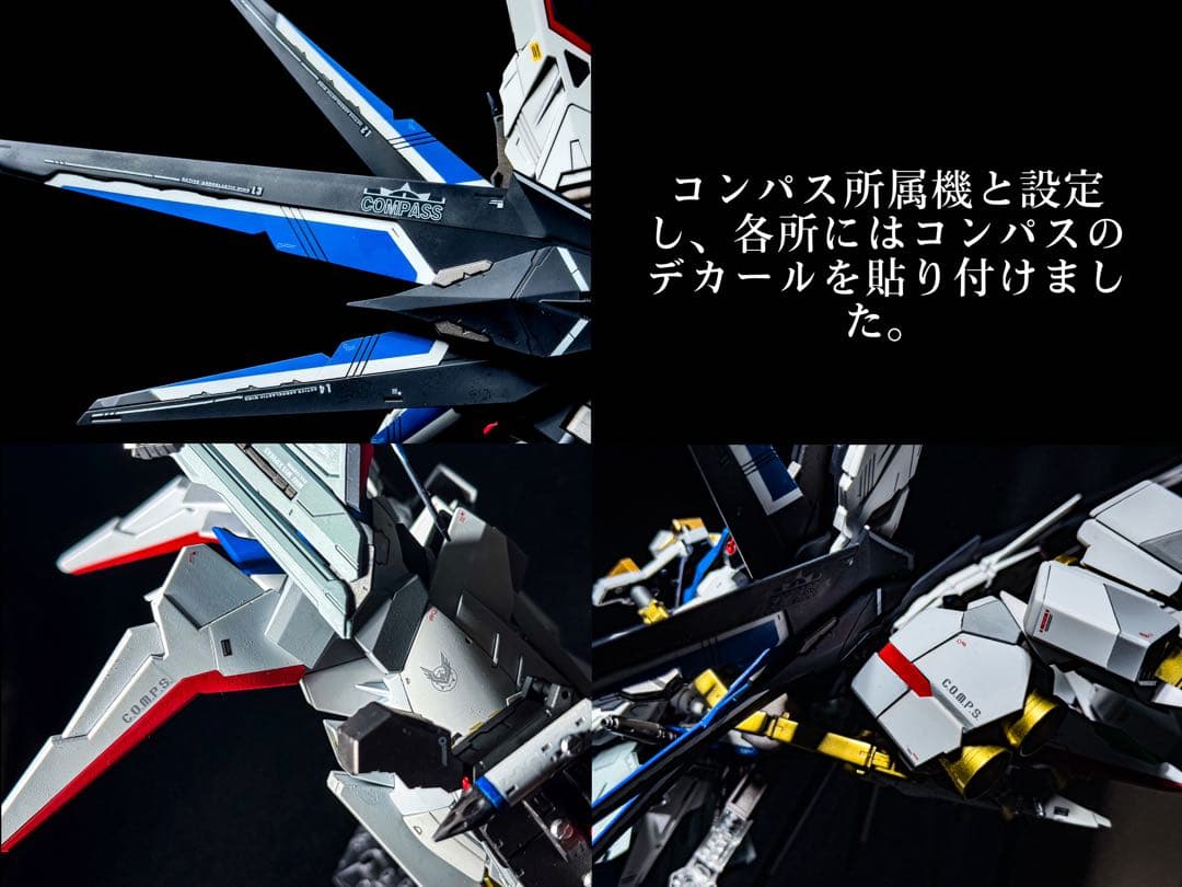 MG1/100 ライジングフリーダムガンダム ゼウスシルエット ミキシング