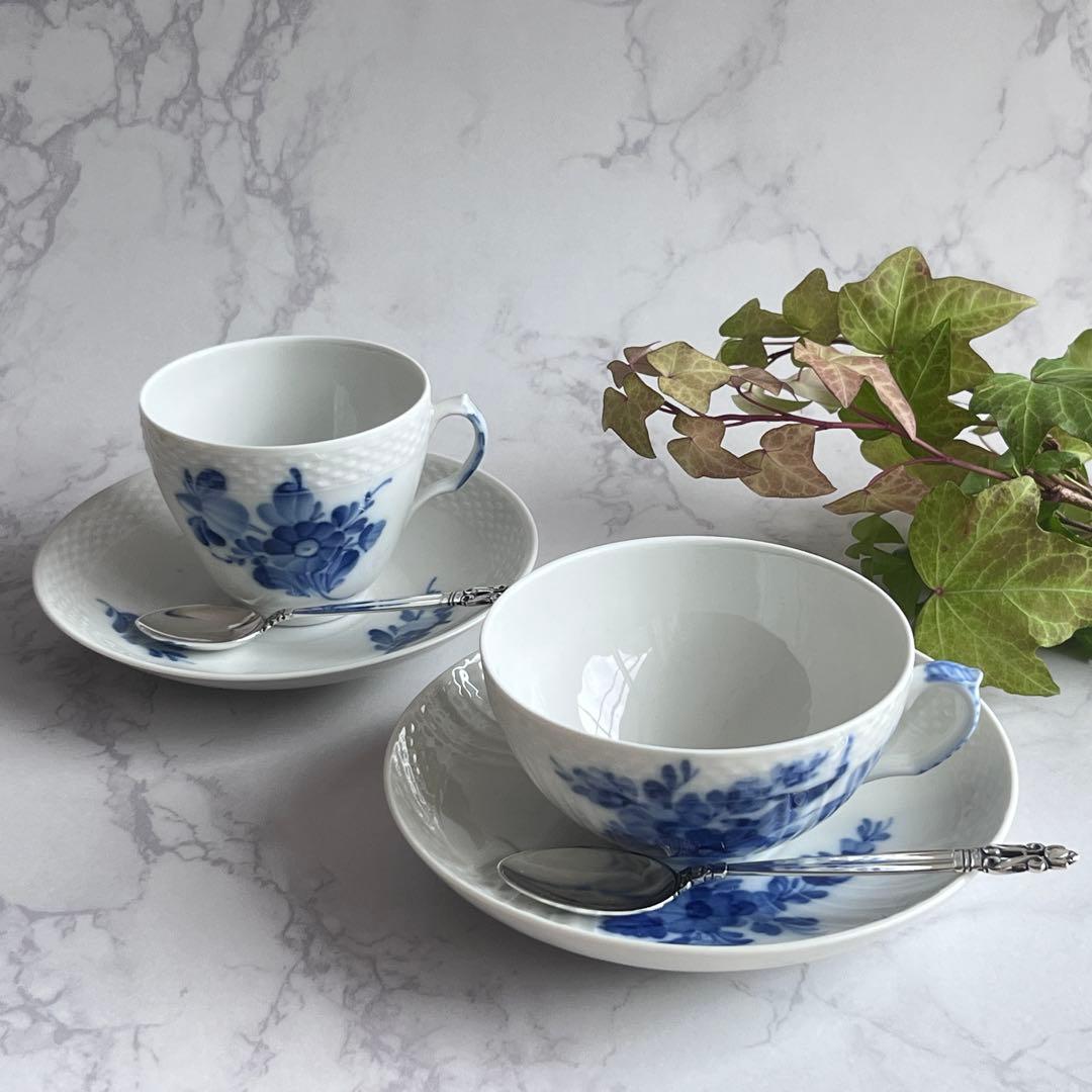 【未使用】ジョージジェンセン エコーン コーヒー&ティースプーン2本組 925S