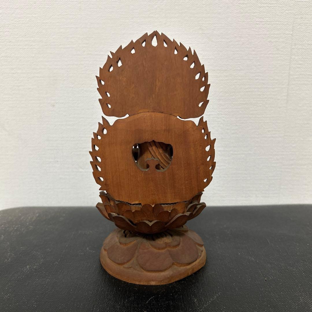 虚空蔵菩薩 木彫 箱付