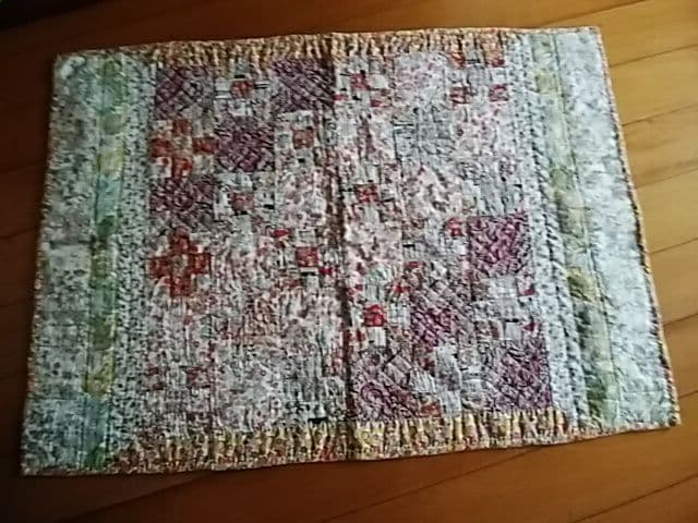 リバティ パッチワークフリーマット ハンドメイド