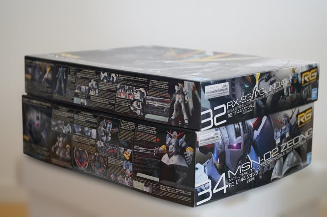 RG MSN-02 ジオング & RX-93 Vガンダム セット - メルカリ