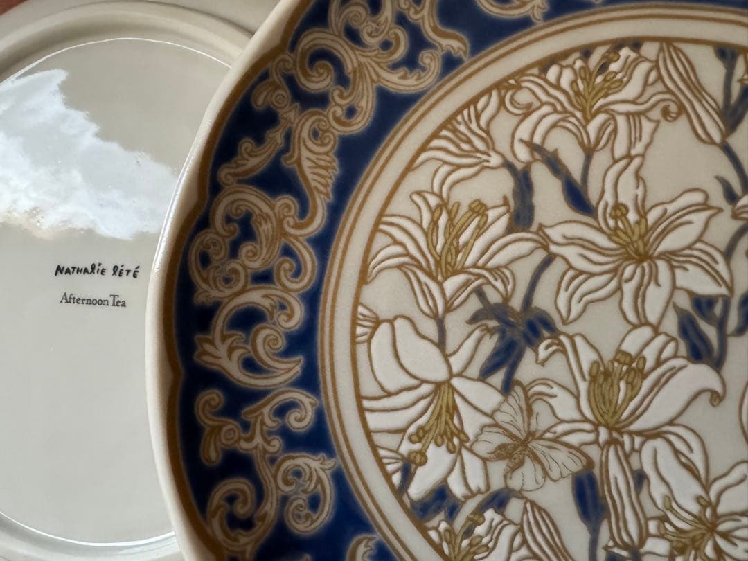 ナタリー・レテ × Afternoon Tea 百合 九谷焼大皿2枚セット - メルカリ