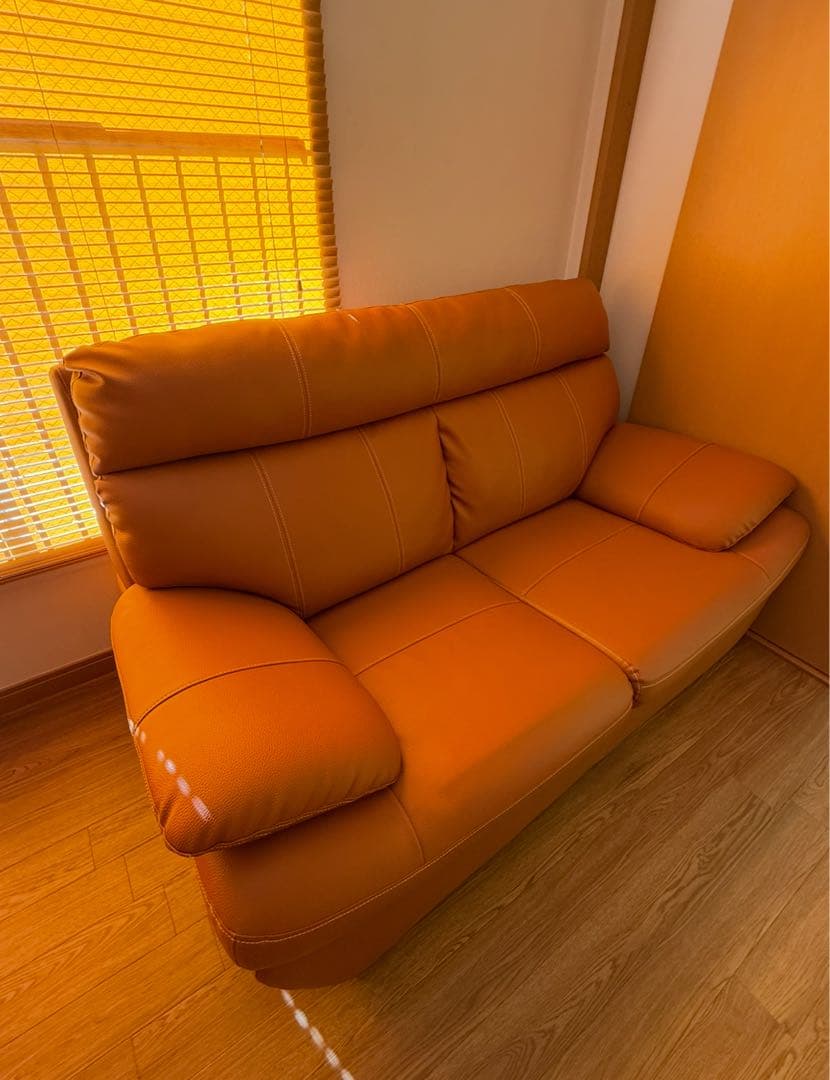 最終値下げ　 CORTANA 2P SOFA ブラウン