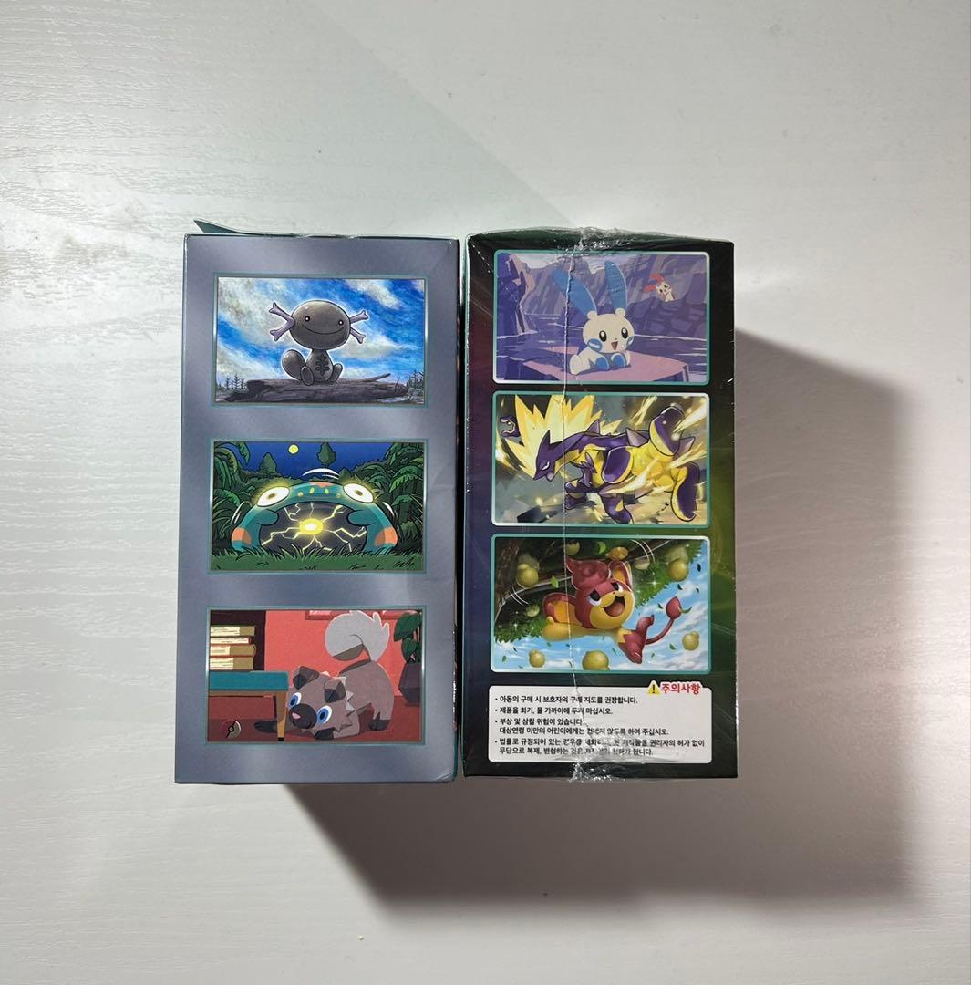 【BOX】ポケモンカードゲーム 韓国版セット　未開封