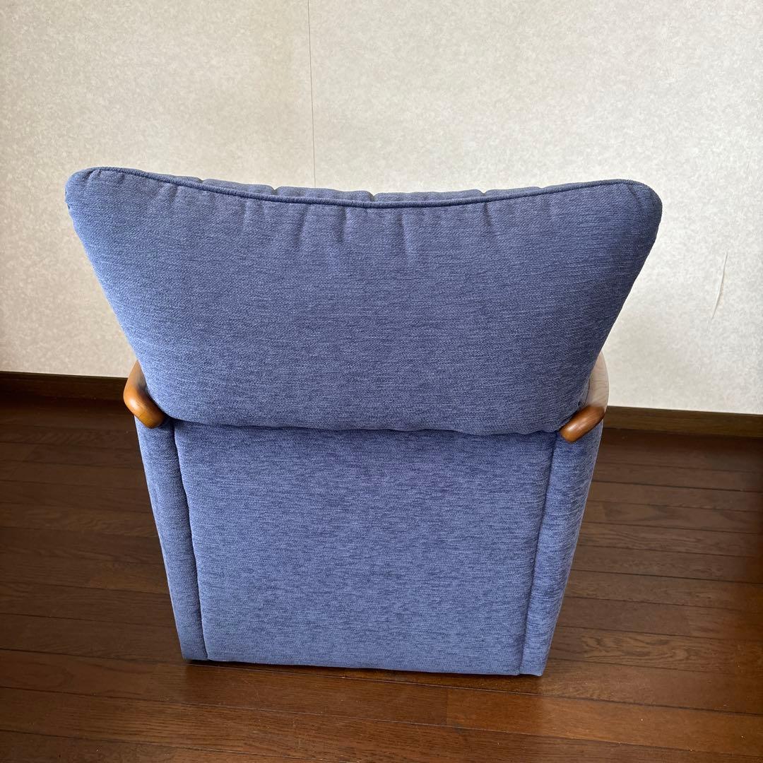 【良品】浜本工芸 シングルソファ 1P ソファ チェア