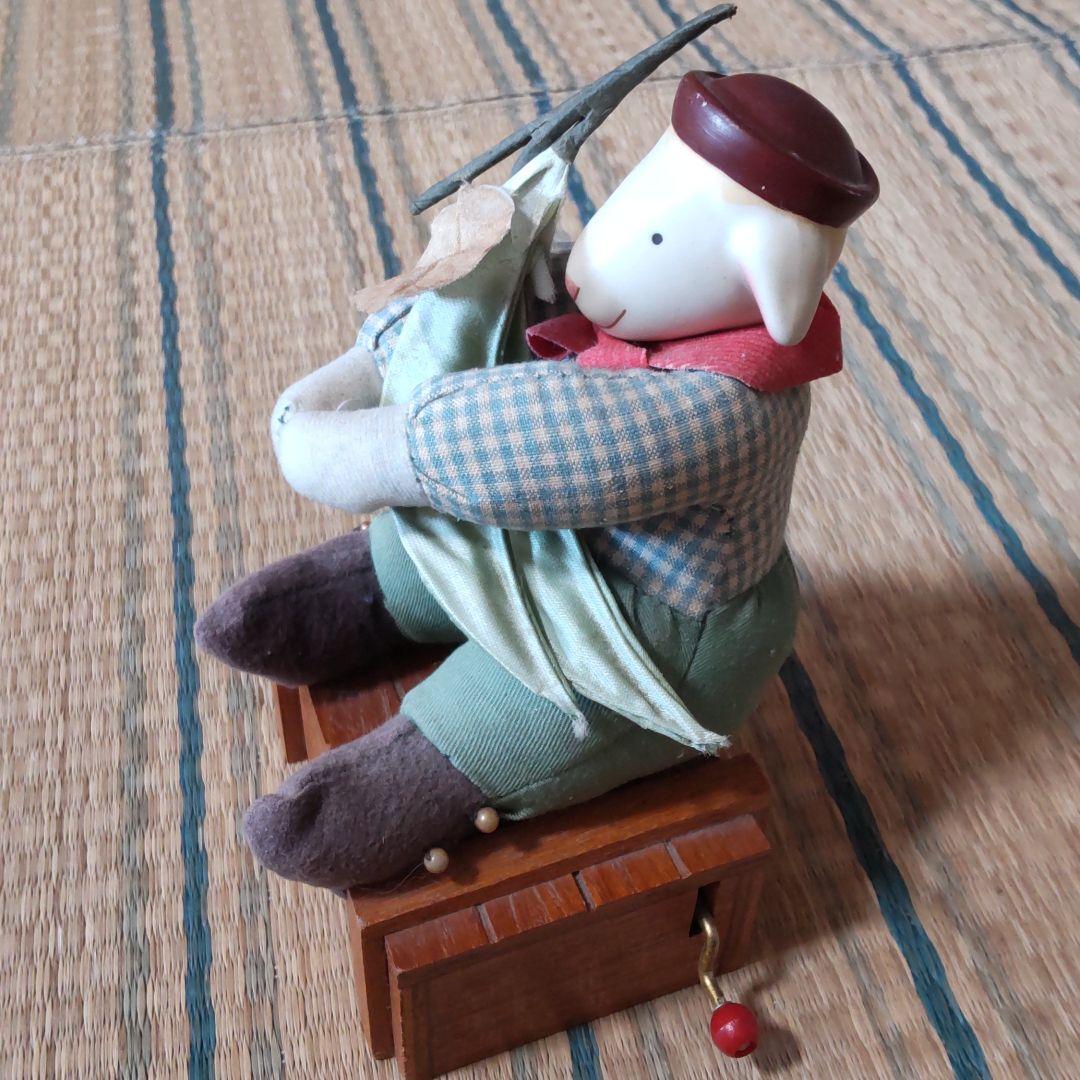 オルゴール・petitLoupひつじ・ぬいぐるみ曲トゥモロウ