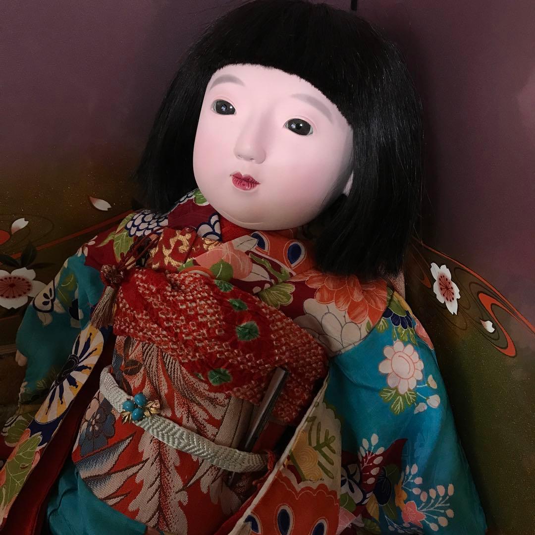 市松人形 大正 光龍斎 希少 大きな 18号 - メルカリ