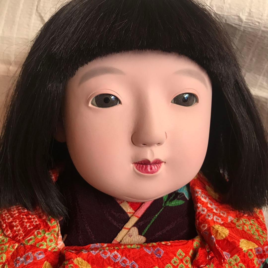 市松人形 大正 光龍斎 希少 大きな 18号 - メルカリ