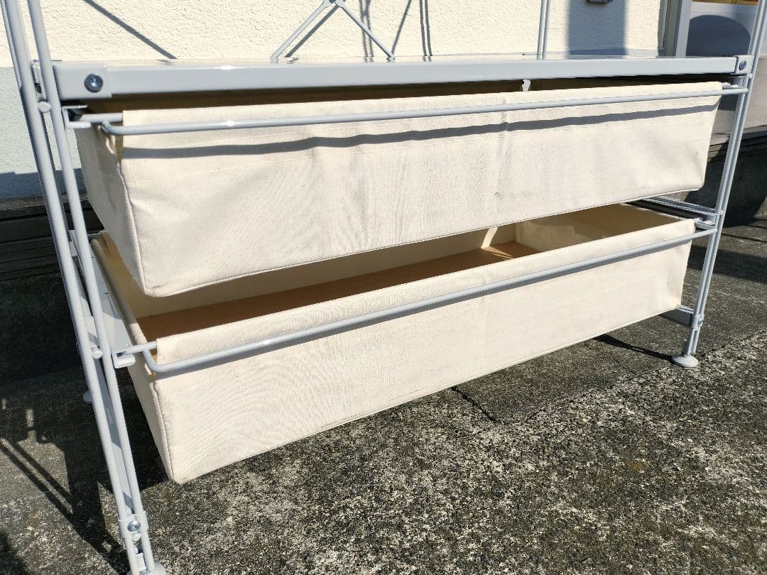 miki 無印良品 MUJI スチールユニットシェルフ【ワードローブ】