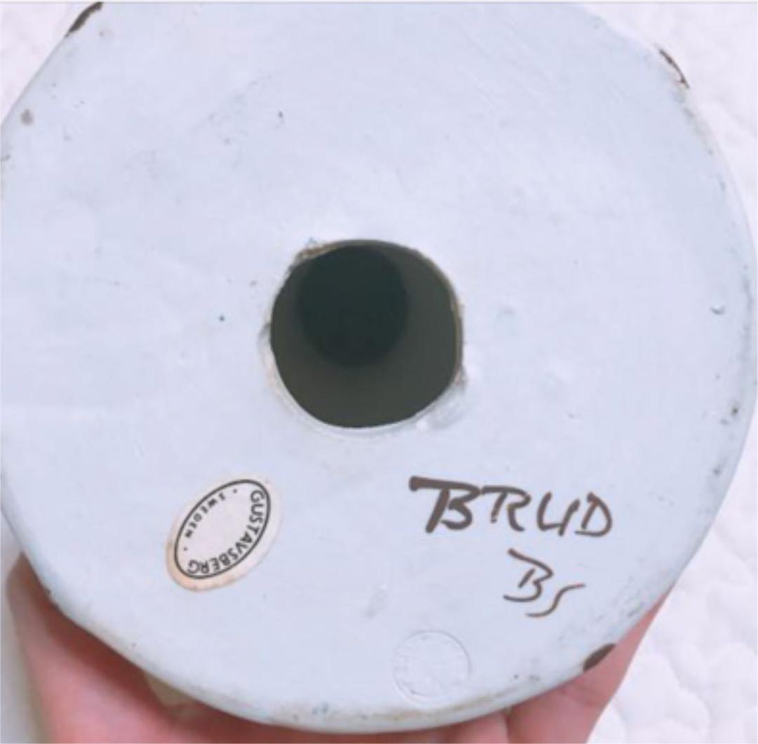 北欧グスタフスベリのキャンドルスタンド花嫁花婿　夫婦