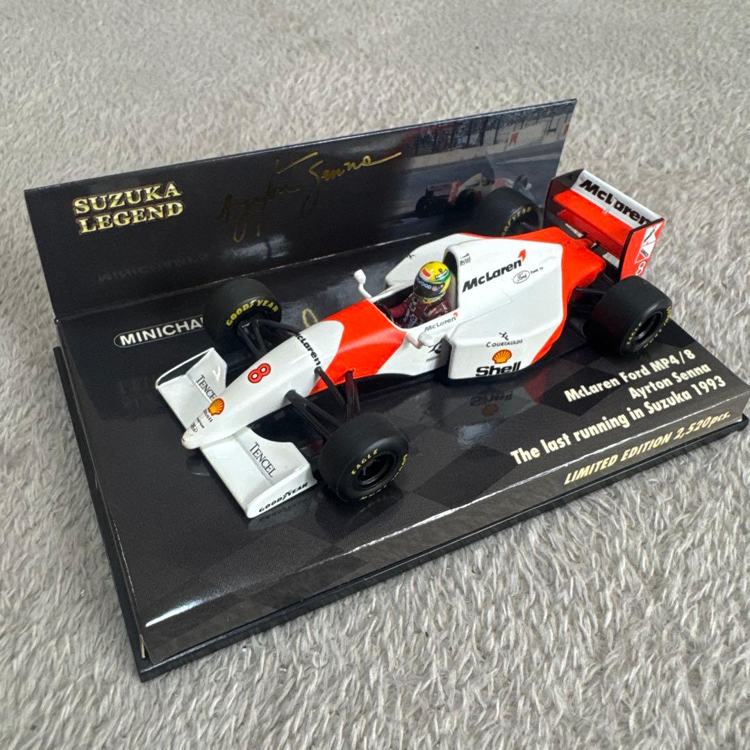 ミニチャンプス F1 1/43 マクラーレンMP4/8 セナ 鈴鹿レジェンド
