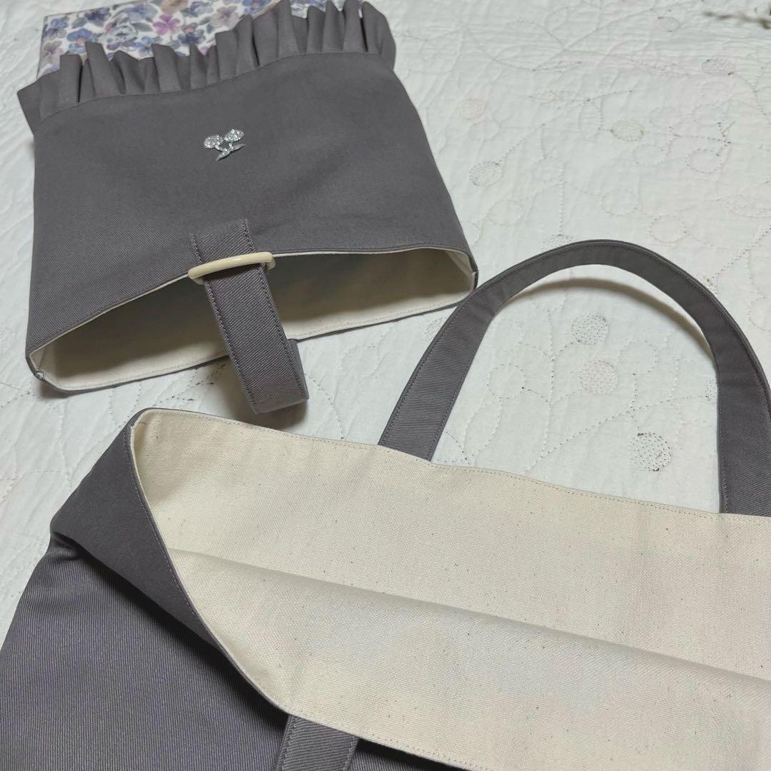 リバティ　手提げ袋　お着替え袋　上履き入れ　3点　シンクオブミー　入園入学セット