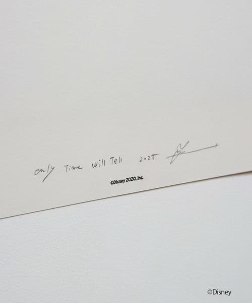 井田幸昌　シルクスクリーン作品《Only Time Will Tell》