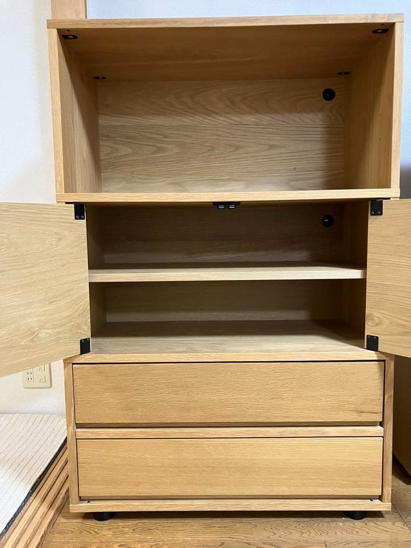 [梱包・発送たのメル便]無印良品 スタッキングキャビネット