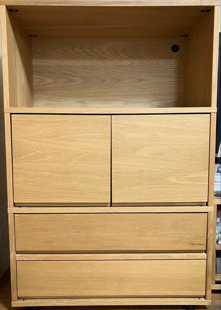 [梱包・発送たのメル便]無印良品 スタッキングキャビネット