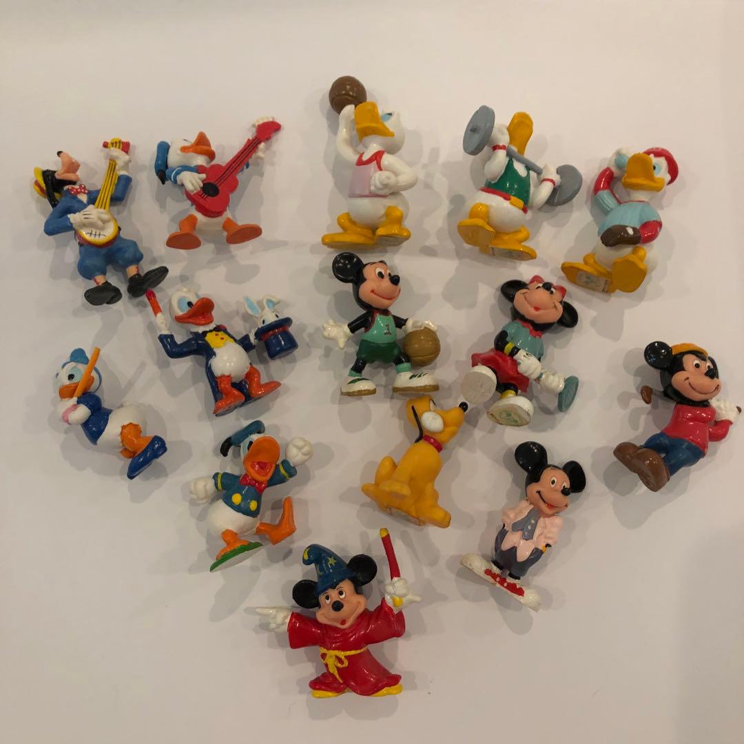 レトロ　Disney ディズニー フィギュア レア　ヴィンテージ　14体セット