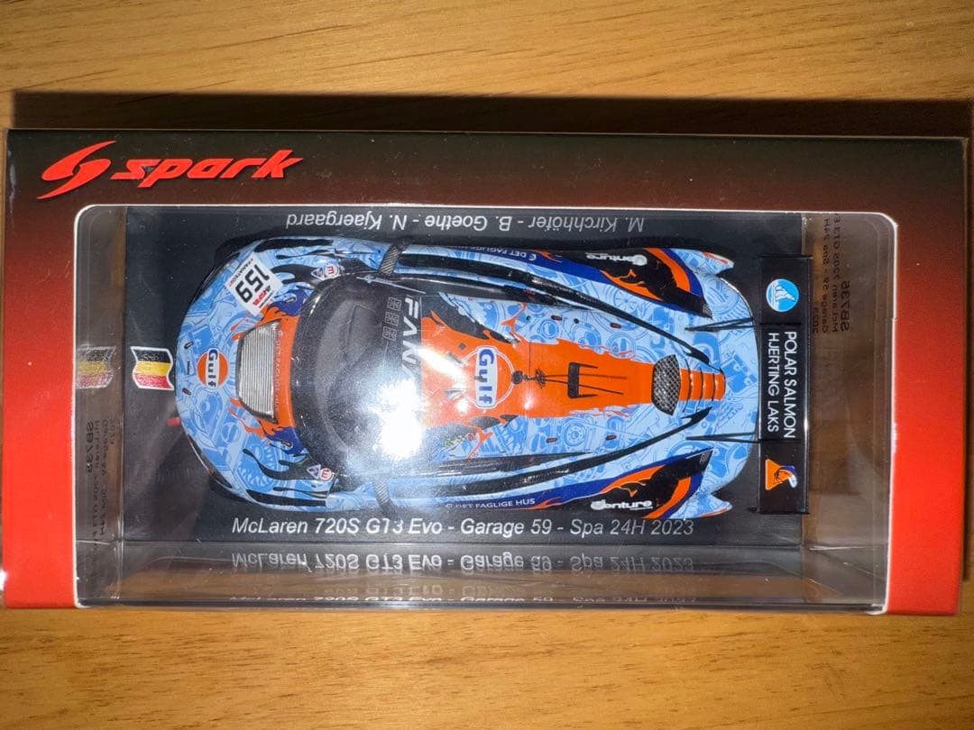 ミニカー 1/43 McLaren 720S GT3 Evo Garage 59 2023