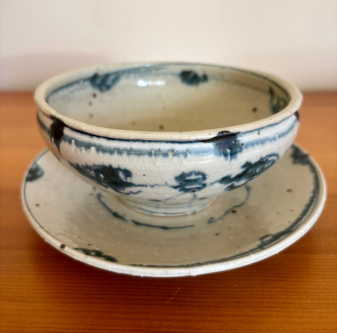 岡慎吾　天平窯　安南　腕　未使用品