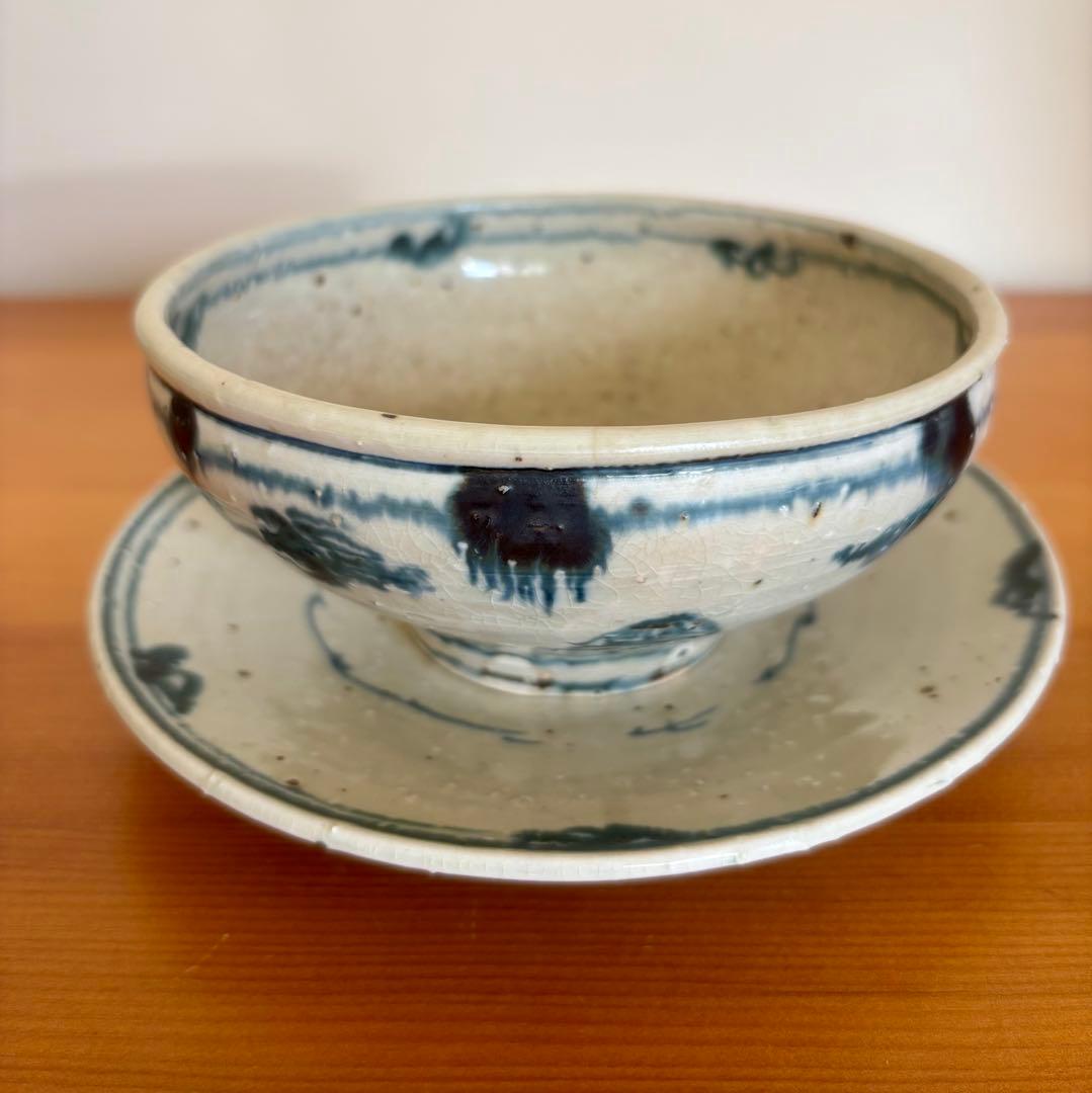 岡慎吾　天平窯　安南　腕　未使用品