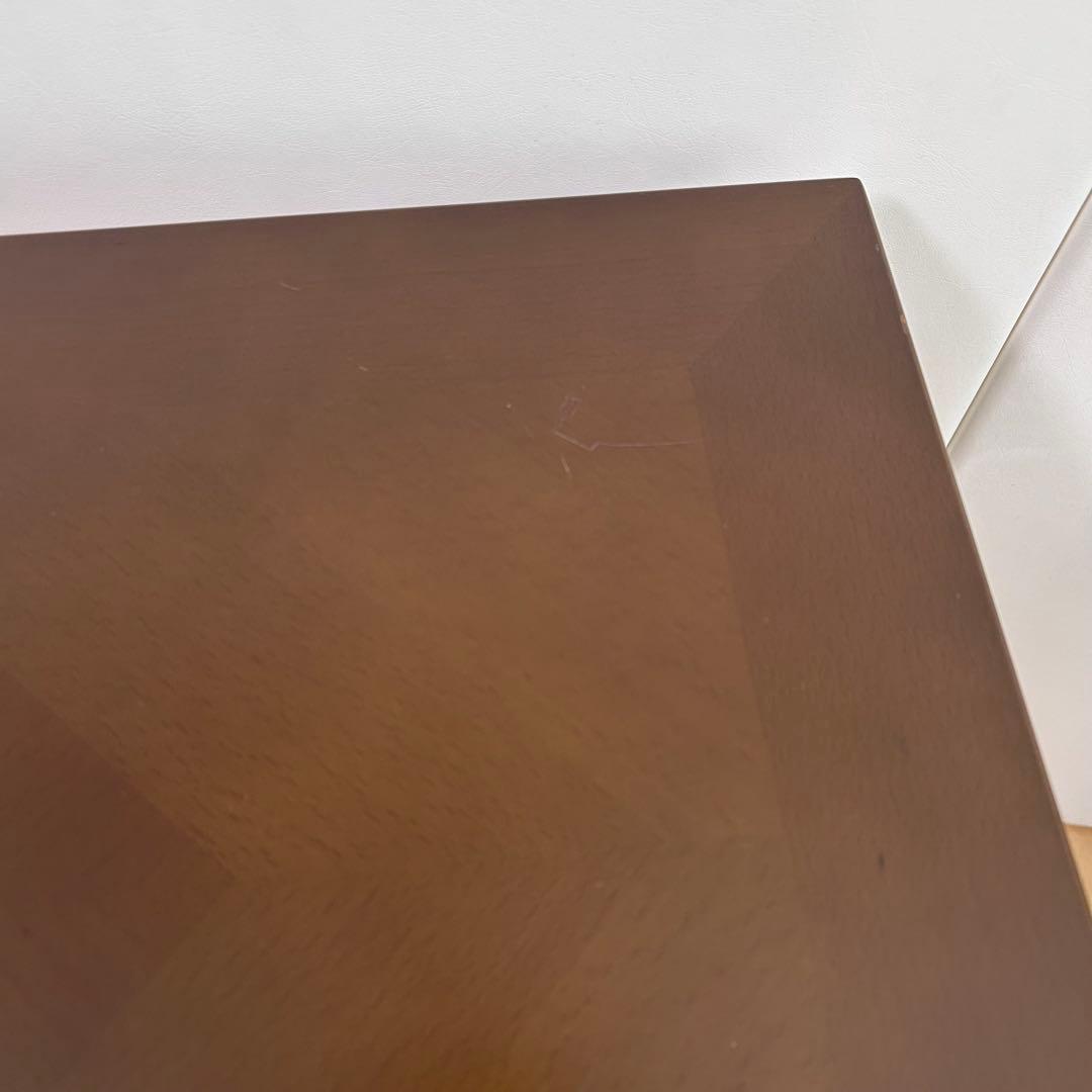 アンティーク　サイドボード　テーブル　ナイトテーブル　突板　天然木　ダイヤモンド