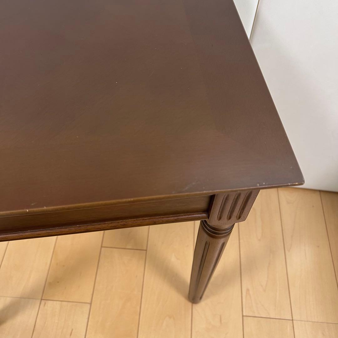 アンティーク　サイドボード　テーブル　ナイトテーブル　突板　天然木　ダイヤモンド