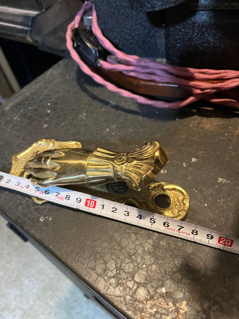 レタークリップ 、真鍮 70's ハンド 古道具 、アンティーク 、ヴィンテージ