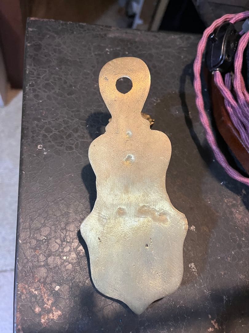 レタークリップ 、真鍮 70's ハンド 古道具 、アンティーク 、ヴィンテージ