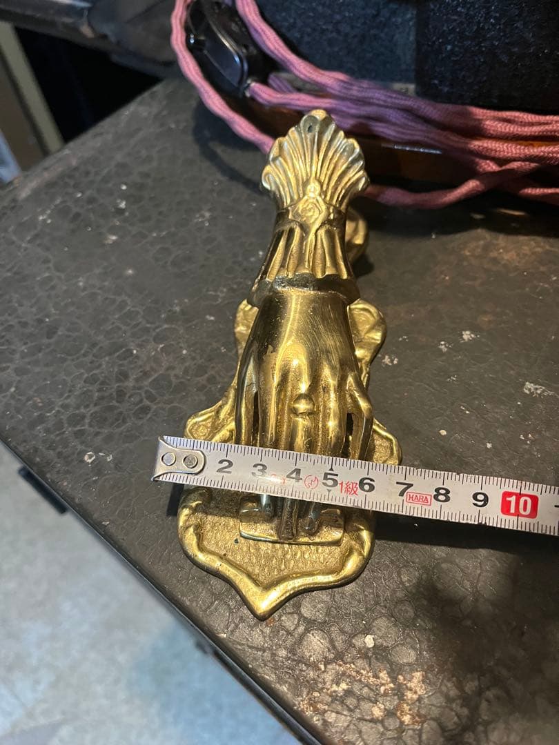 レタークリップ 、真鍮 70's ハンド 古道具 、アンティーク 、ヴィンテージ