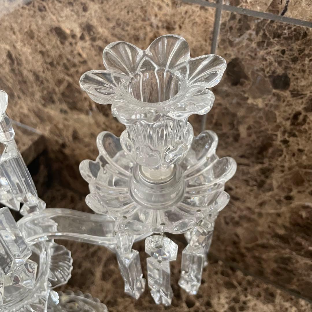 お値下‼️バカラBaccarat キャンドルスタンドメダイヨン.シャンデリア