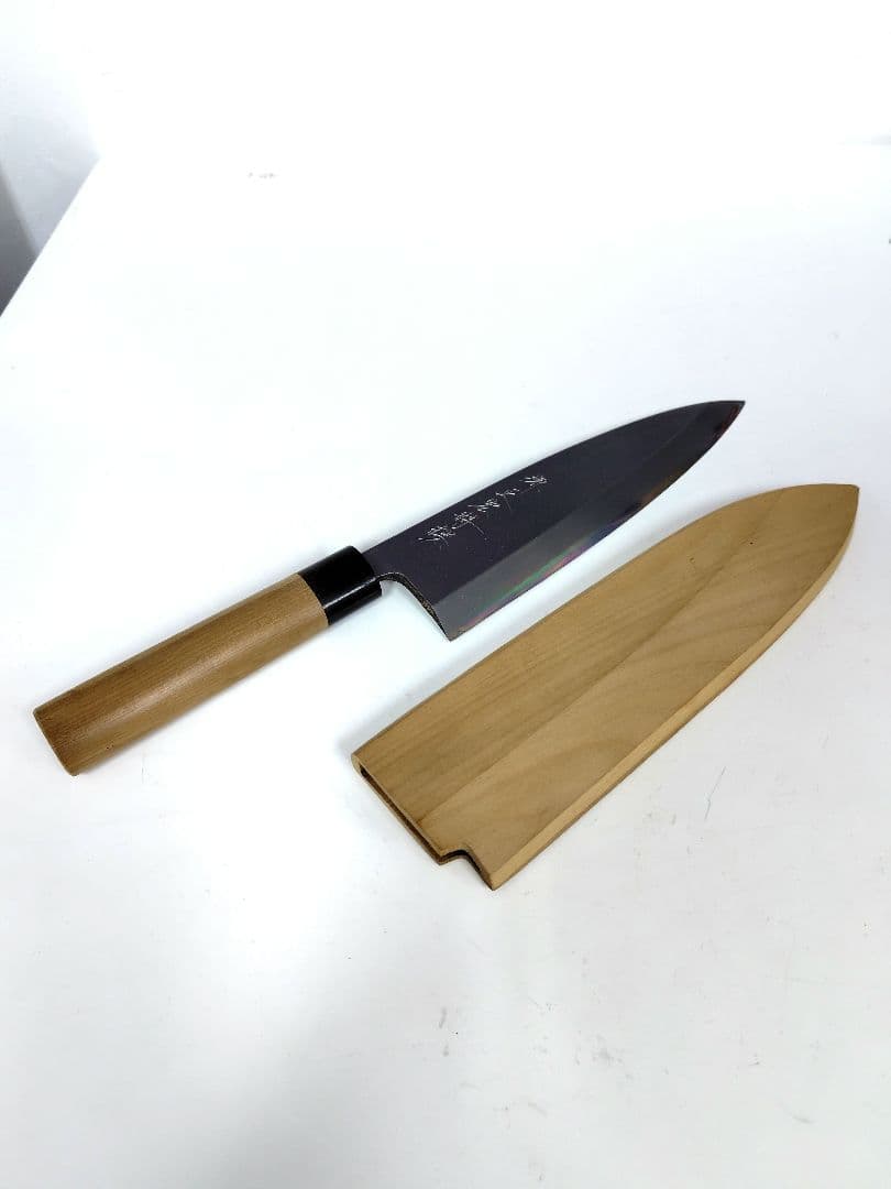 出刃包丁 木製ハンドル