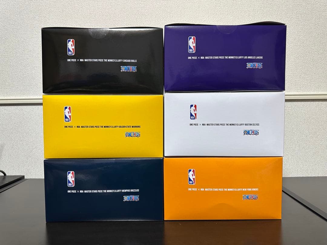 NBA ルフィ ワンピースベースショップ 6体セット