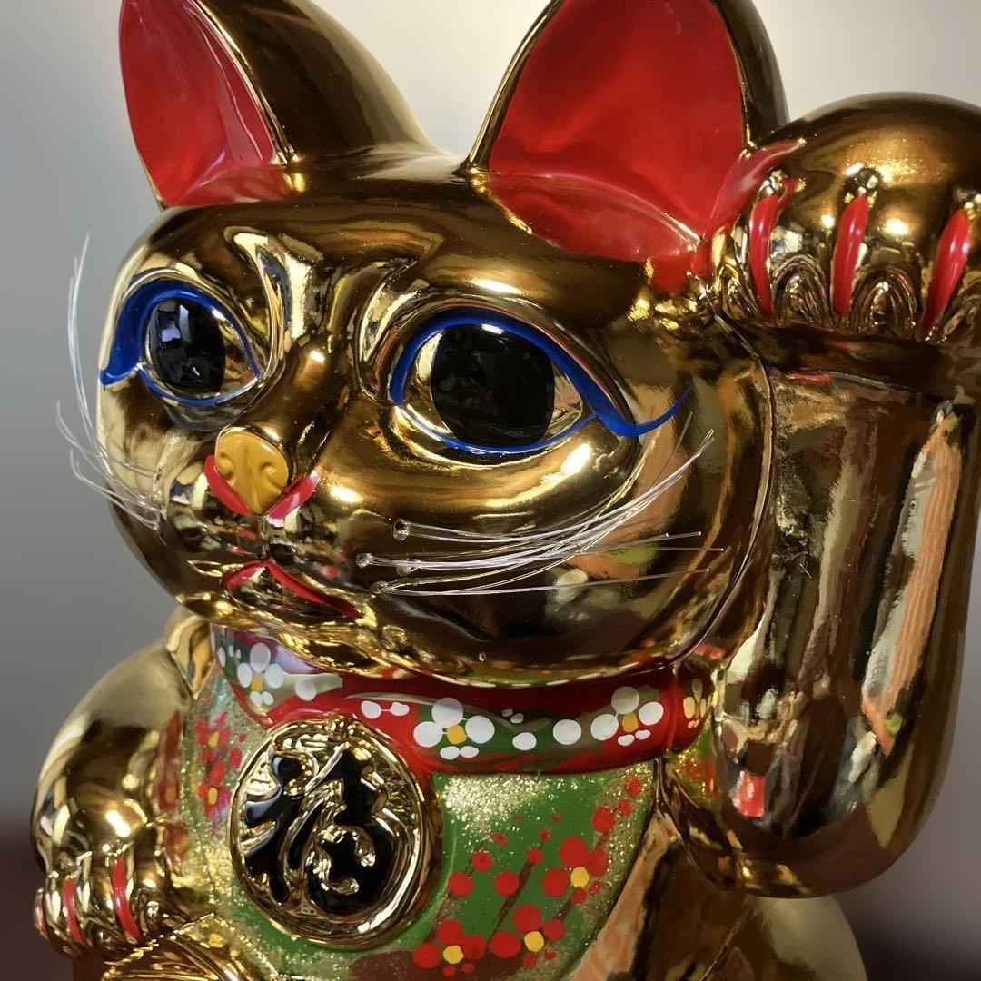 招き猫　⑧ 置物　貯金箱　40cm