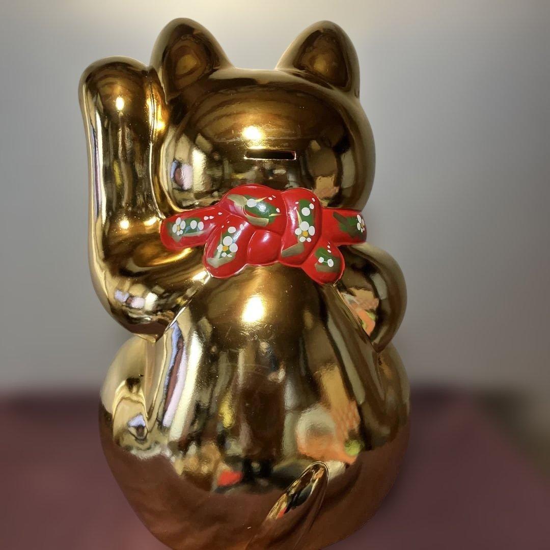 招き猫　⑧ 置物　貯金箱　40cm