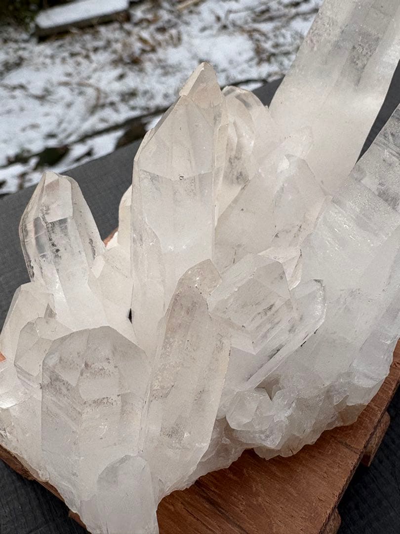 ❤️0.5kg ヒマラヤ　透明感良く強いパワー　極みの逸品　クラスター　原石