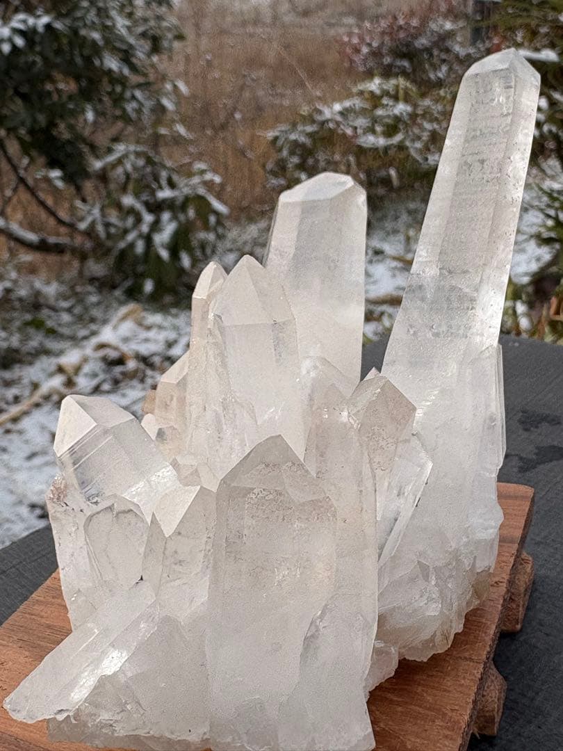 ❤️0.5kg ヒマラヤ　透明感良く強いパワー　極みの逸品　クラスター　原石