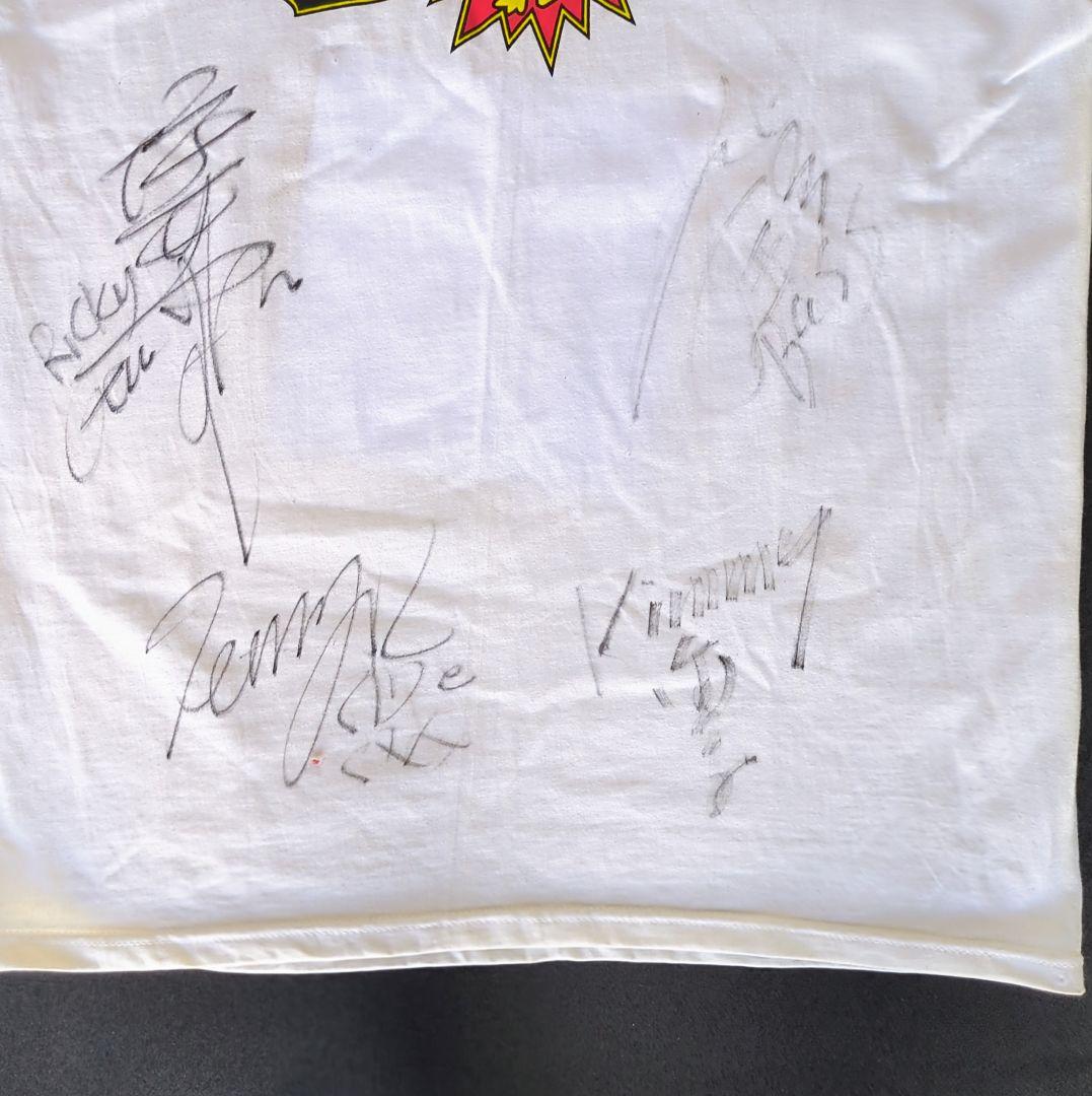 [一点物] Duck Tails 直筆サインTシャツ 横山剣さん在籍期の物