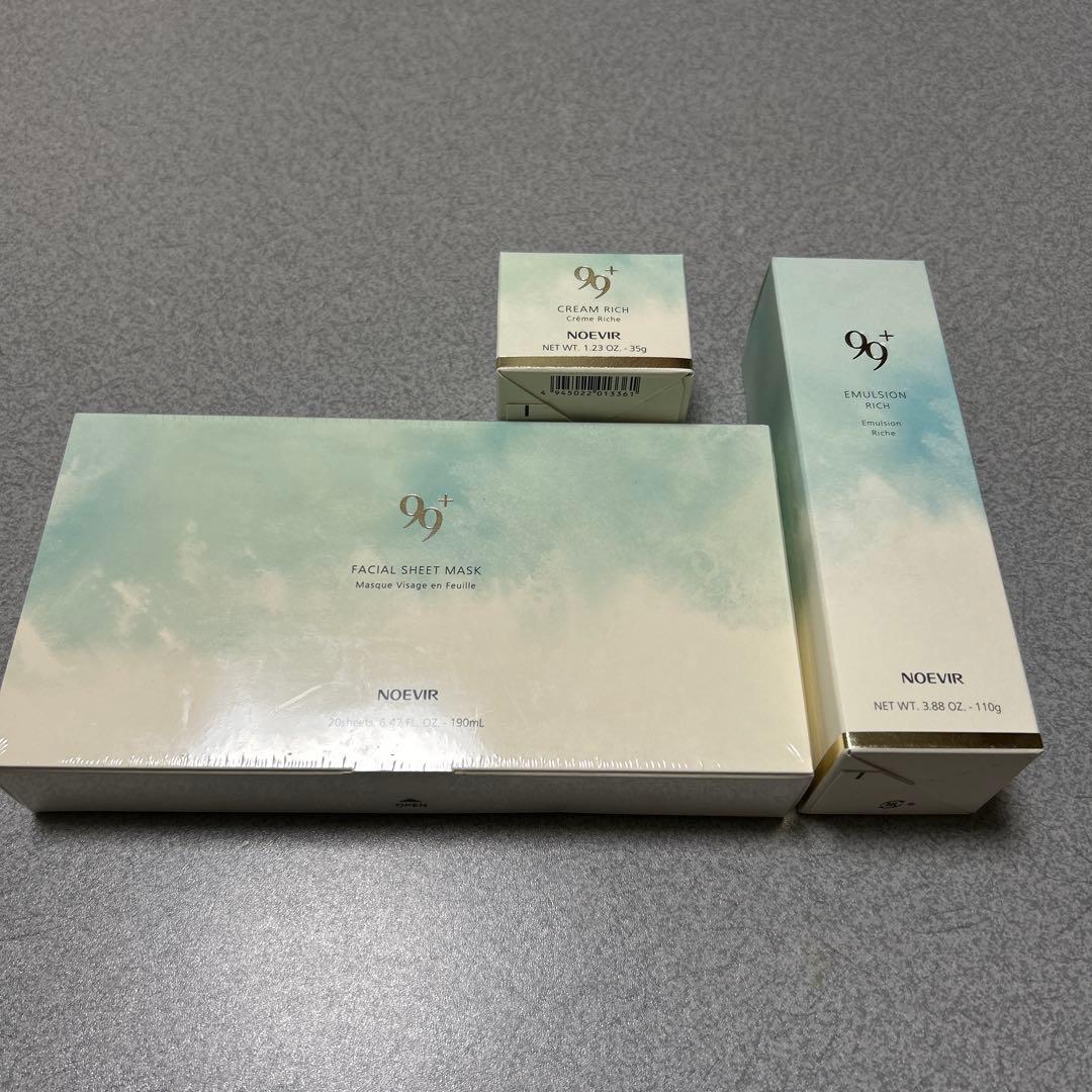 99+ FACIAL SHEET MASK NOEVIR 110ml セット