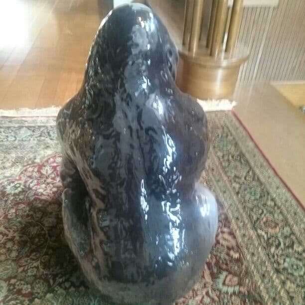 美品イタリア陶器ゴリラ価格相談宜しくです！