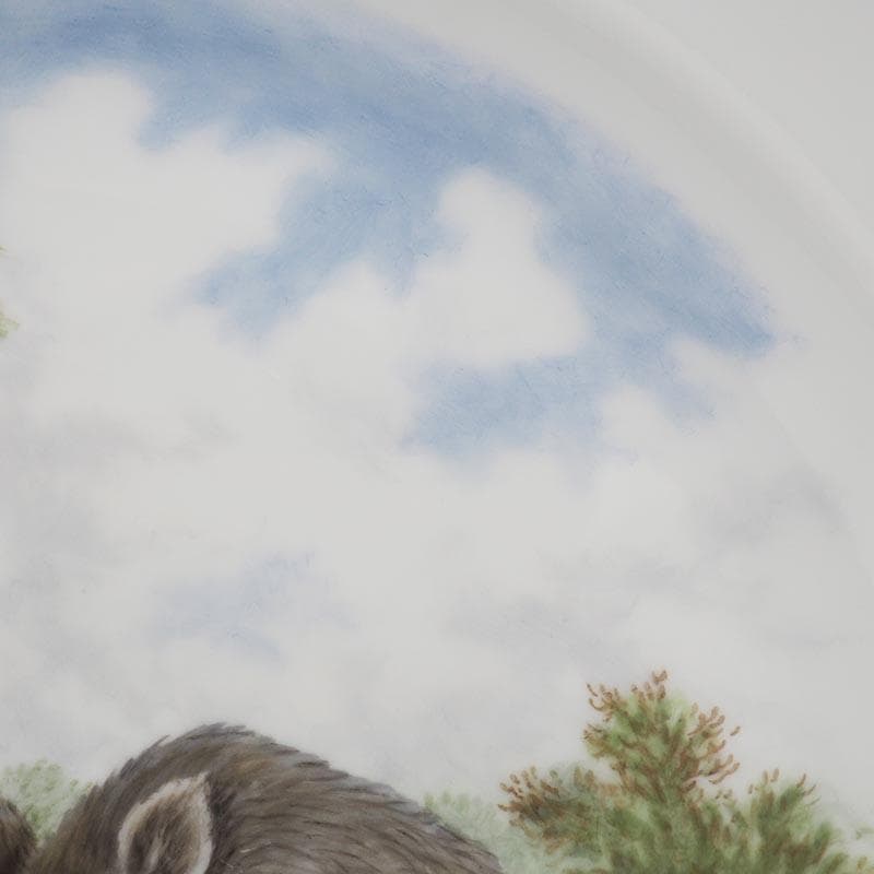 ロイヤルコペンハーゲン ファウナダニカ イノシシ プレート 25.5cm