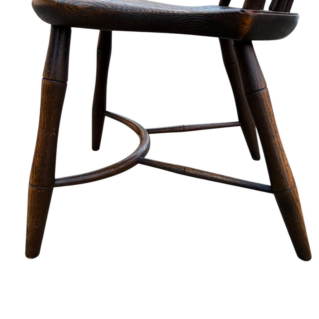 美品】飛騨産業 キツツキ PROVINCIAL ボウバックチェア アームレス①