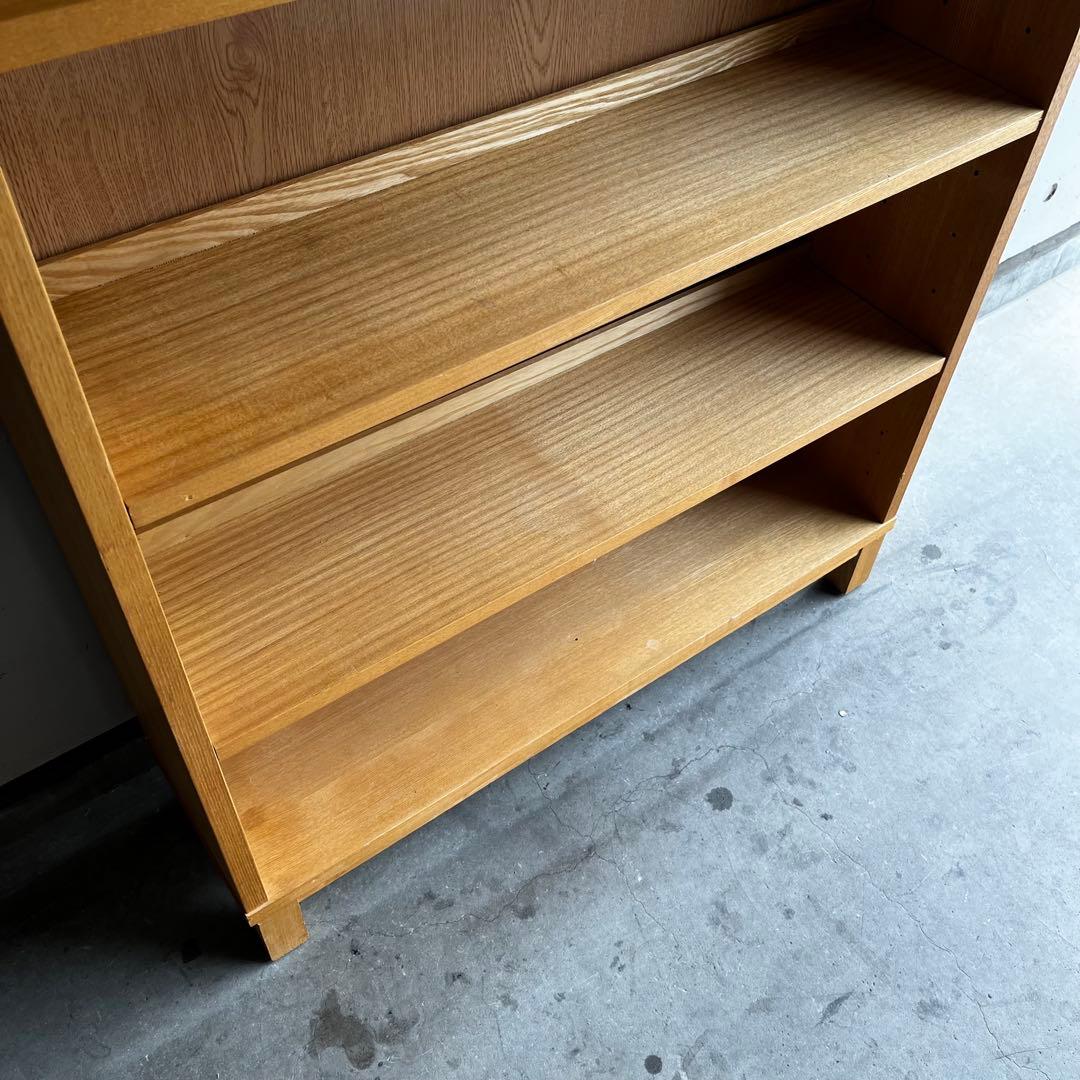 廃盤・希少★無印 組み合わせて使える木製収納・奥行２１ｃｍ・ミドルタイプ