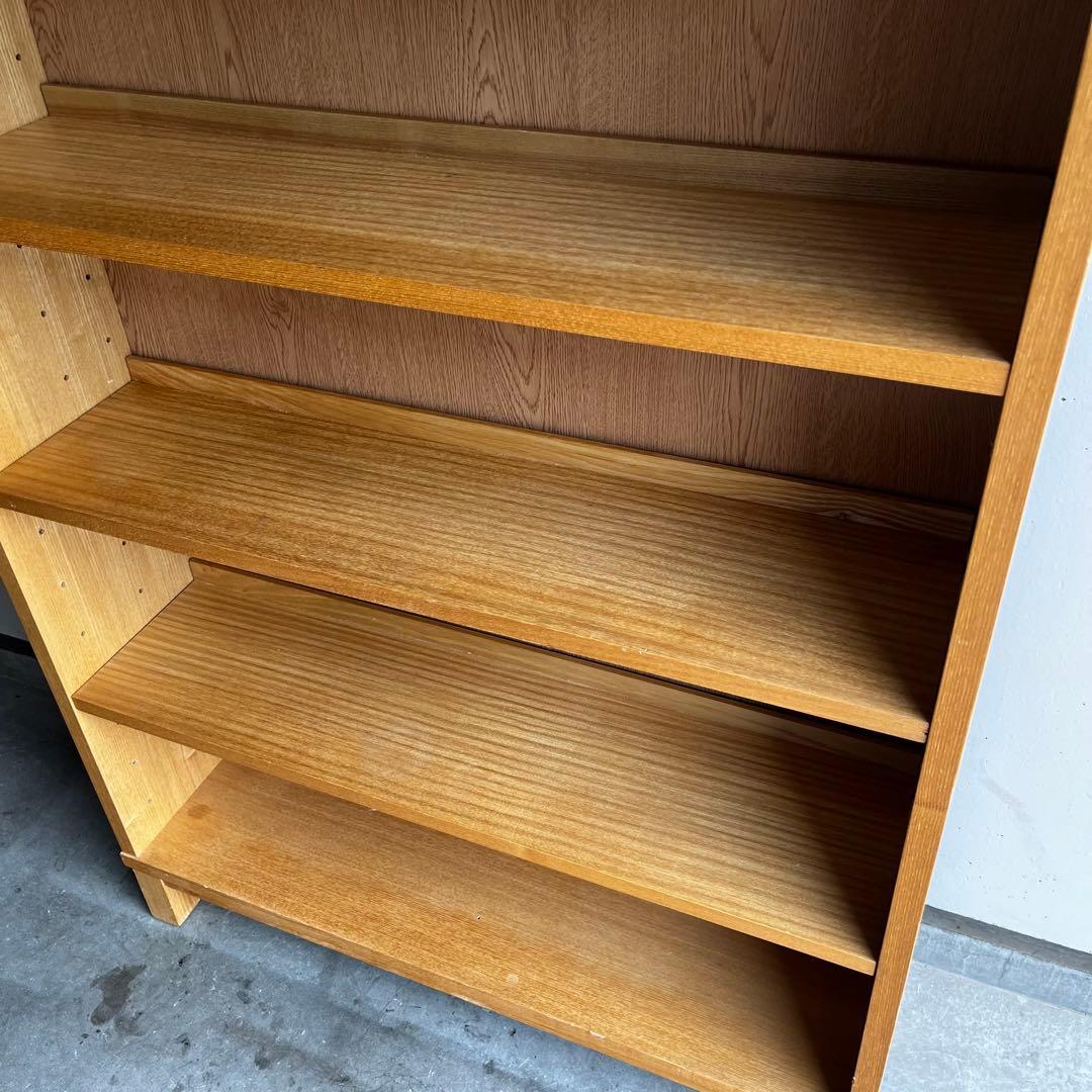 廃盤・希少★無印 組み合わせて使える木製収納・奥行２１ｃｍ・ミドルタイプ