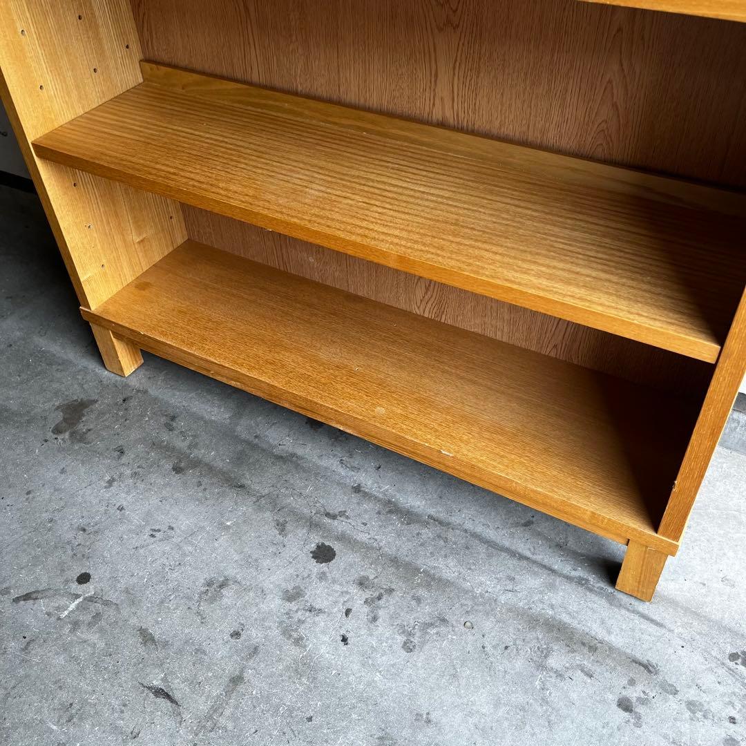 廃盤・希少★無印 組み合わせて使える木製収納・奥行２１ｃｍ・ミドルタイプ