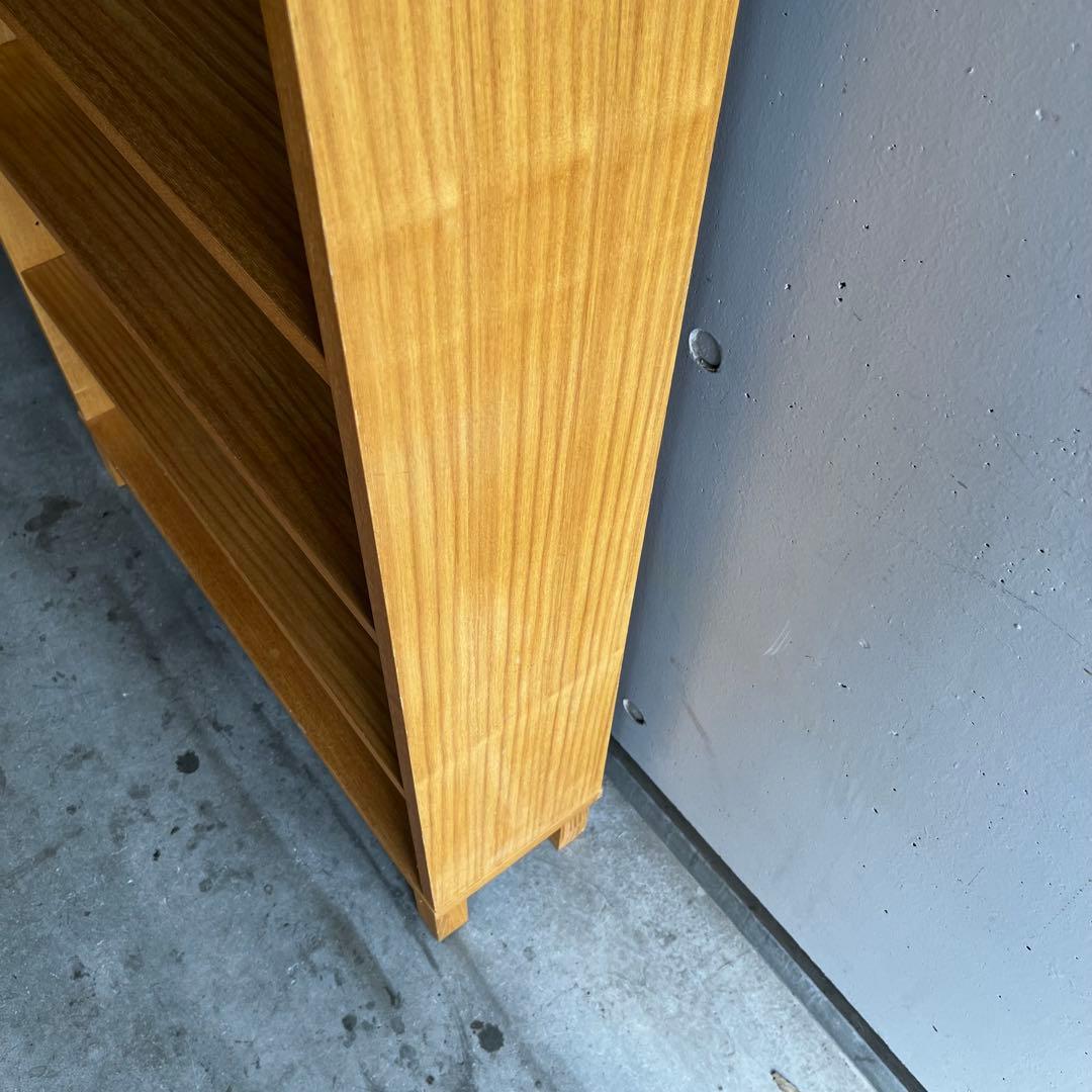 廃盤・希少★無印 組み合わせて使える木製収納・奥行２１ｃｍ・ミドルタイプ