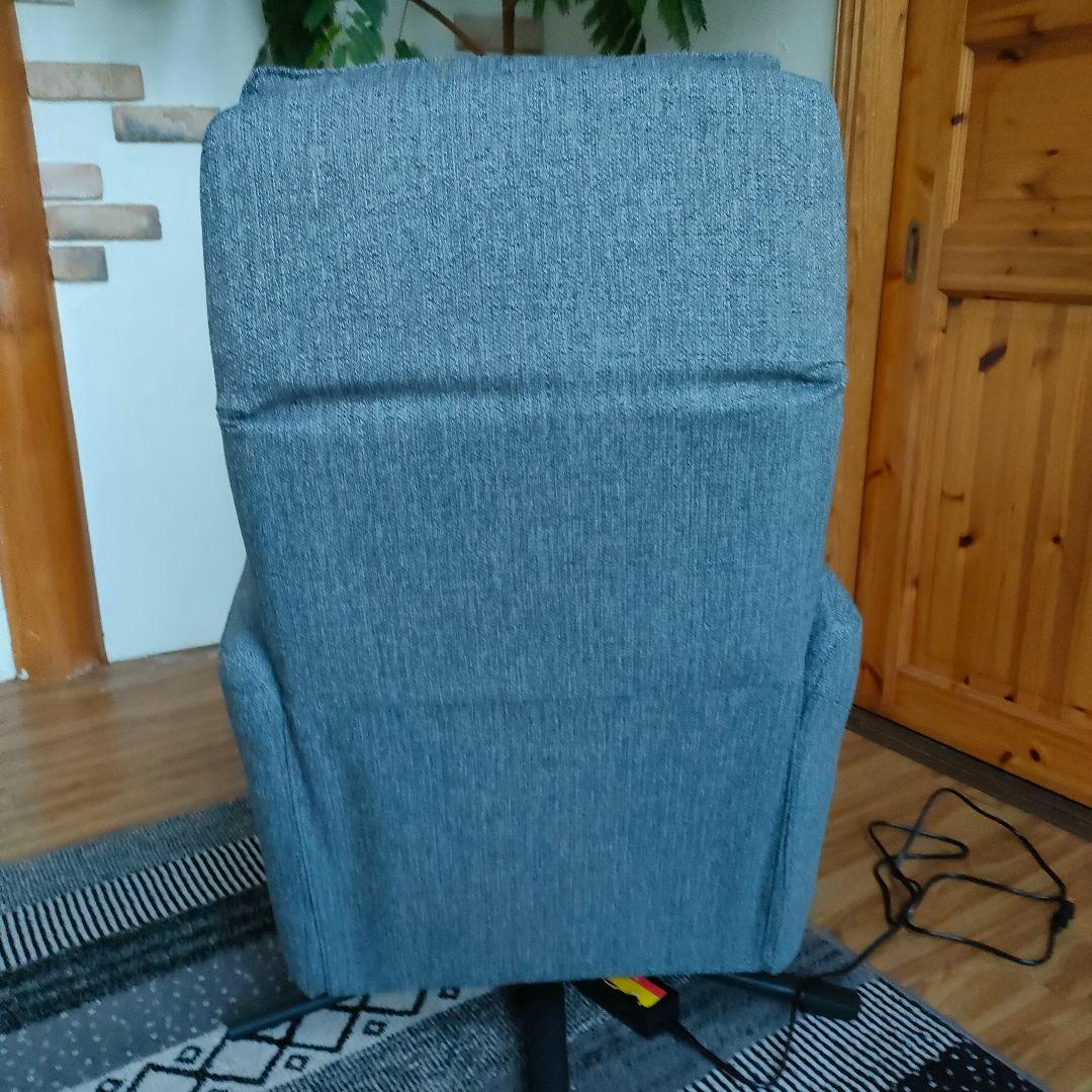 ニトリ2M電動リクライニングチェア LE01-02 DGY オットマン モダン