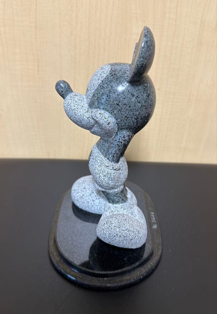 激レア！　ミッキーマウス 石製立像 No.0444